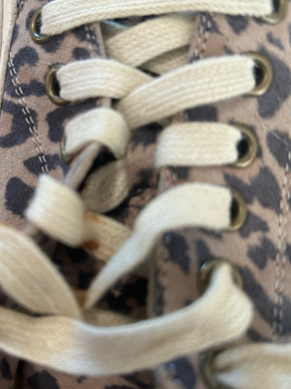 Beek Sanderling Sneaker Leopard print, size 7, NEW display pair, laces flawed - Picture 13 of 13